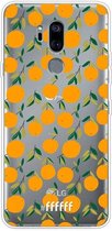 6F hoesje - geschikt voor LG G7 ThinQ -  Transparant TPU Case - Oranges #ffffff