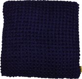 Mycha Ibiza - Sierkussen - Lonn - Velvet - katoen - 60 x 60 - Donkerblauw