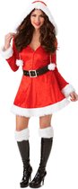 Kerst & Oud & Nieuw Kostuum | Laat Het Sneeuwen Rood Witte Kerst | Vrouw | Small | Kerst | Verkleedkleding