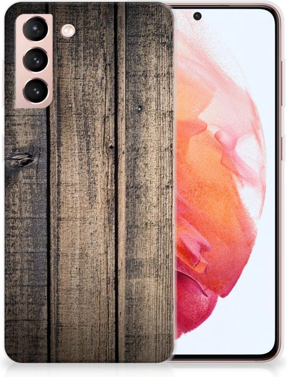 Samsung Galaxy S21 Bumper Hoesje Steigerhout