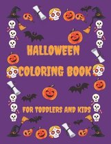 Halloween coloring book for toddlers and kid