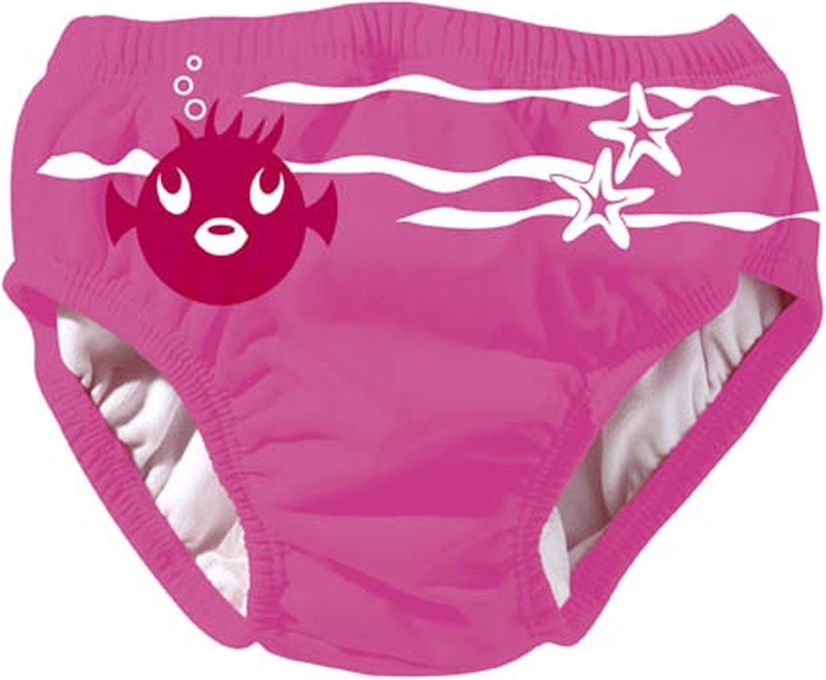 Goedkoopste Beco Sealife herbruikbare zwemluier - Zwembroekje Roze effen - Maat XL 18-24 mnd