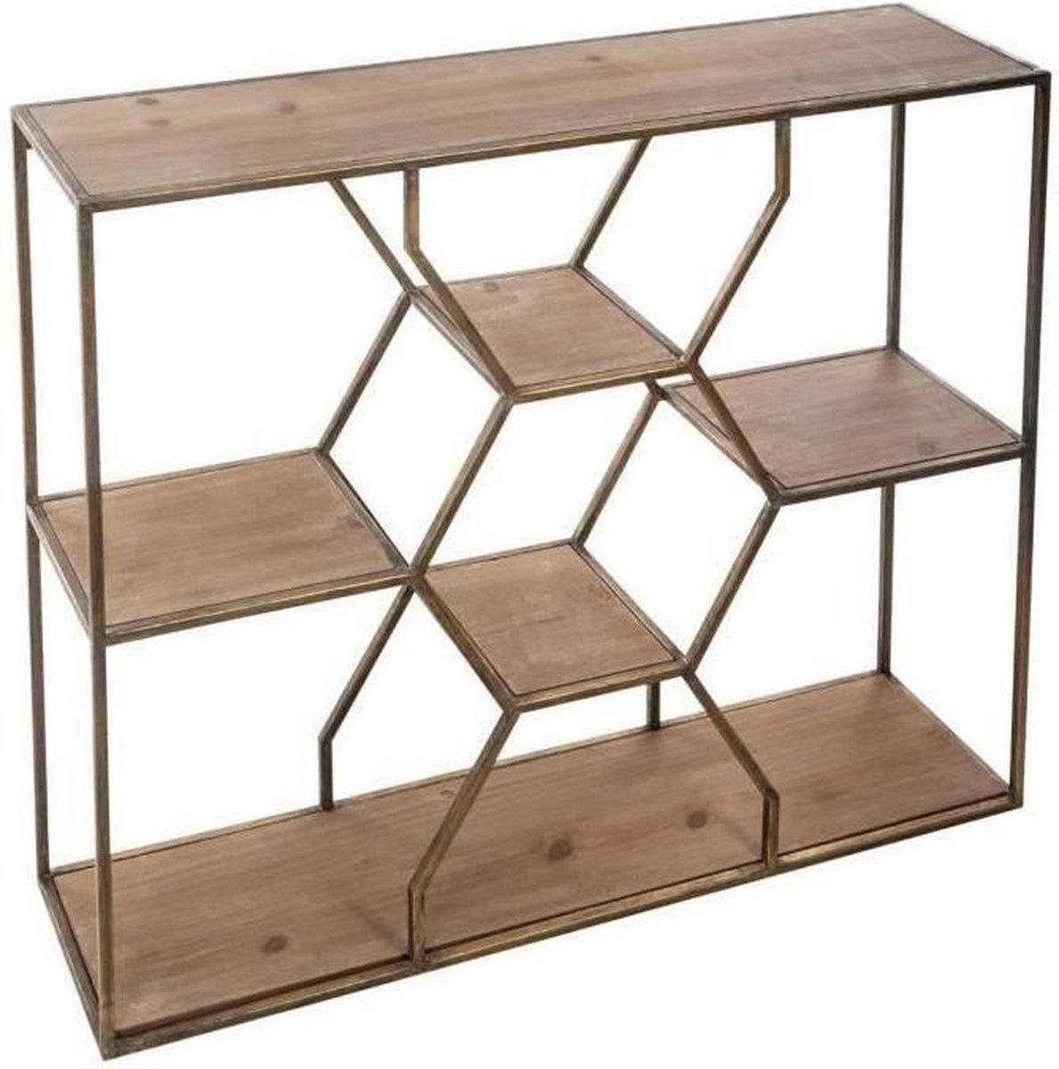 Anders Yara Metalen Wandplank L 80 X L X H 70 5 Cm Brons Winkelen Nl