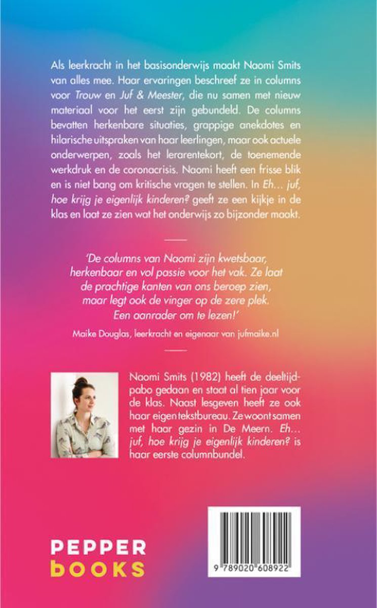 Eh... juf, hoe krijg je eigenlijk kinderen? - back cover