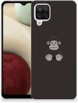 PU Silicone Etui Bumper Gel pour Samsung Galaxy A12 Coque Téléphone Gorille