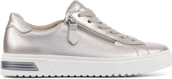Gabor Vrouwen Leren Lage sneakers / Damesschoenen 66.548 met Goud - Maat  37.5 | bol.com