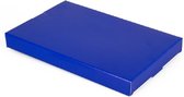 5x Brievenbusdoosjes Blauw/ Blue A5+ - Brievenbuspakje - Verzenddoos - Kartonnen Envelop