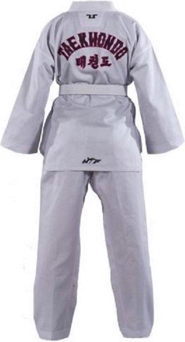 Tusah WT Taekwondo Pak Geborduurde Rug 170cm