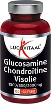3x Lucovitaal Glucosamine Chondroitine Visolie 150 capsules