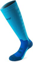 Lenz Sokken Compression 1.0 Polyamide/elastaan Blauw Maat S