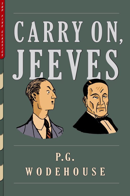 Top Five Classics - Carry On, Jeeves - cover