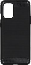 Brushed Backcover OnePlus 8T hoesje - Zwart