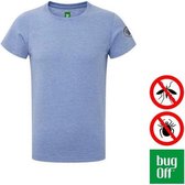 BugOff - insectwerende kids T-Shirt blauw