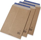 Kartonnen enveloppe – verzend enveloppe- met plakstrip  320x475mm bruin per 100 stuks