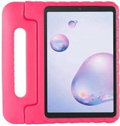 Case2go - Hoes geschikt voor Samsung Galaxy tab A 8.4 (2020) - 8.4 inch - Schokbestendige case met handvat - Eva Kids Cover - Magenta