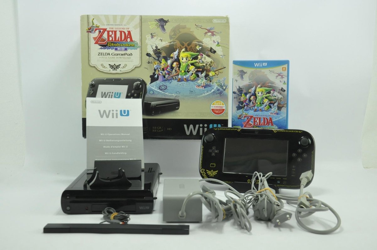 Nintendo Wii U The Legend Of Zelda Limited Edition Console - - Zwart Wii U | bol.com