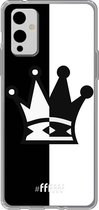 6F hoesje - geschikt voor OnePlus 9 -  Transparant TPU Case - Chess #ffffff