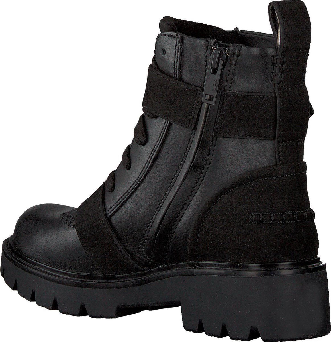 UGG Dames Biker boots W Noe - Zwart - Maat 37 | bol.com