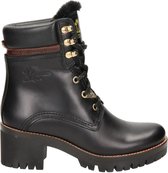 Panama Jack Phoebe dames veterboot - Zwart - Maat 37