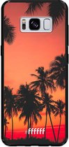 Samsung Galaxy S8 Hoesje TPU Case - Coconut Nightfall #ffffff