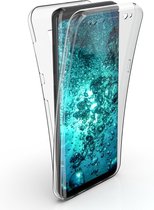 kwmobile 360 graden hoesje geschikt voor Samsung Galaxy S8 - volledige bescherming - siliconen beschermhoes - transparant