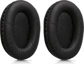 kwmobile 2x oorkussens compatibel met Kingston HyperX Cloud II Gaming - Earpads voor koptelefoon in zwart