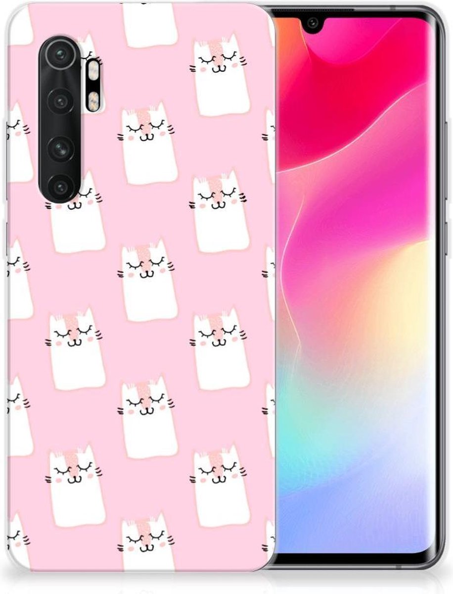 Xiaomi Mi Note 10 Lite TPU Hoesje Sleeping Cats