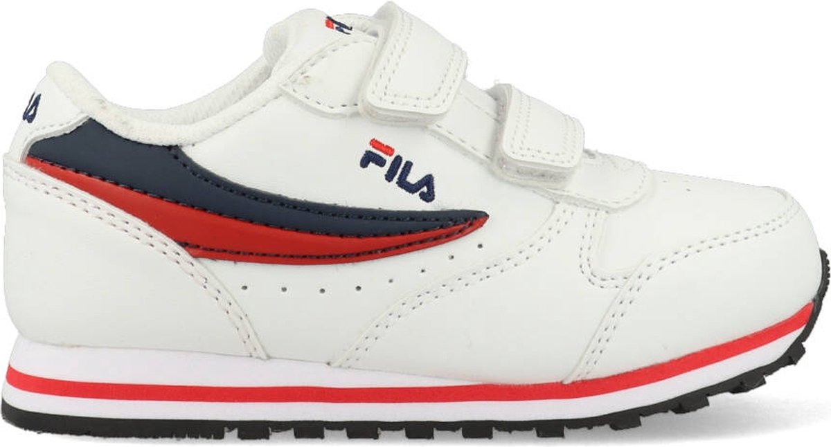 Fila Retro hardloopschoen Orbit Fastener voor kinderen donkerblauw Wit