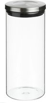Five® Glazen voorraadpotten luchtdicht - Voorraadpot 1.0 liter - Stapelbaar & Luchtdicht