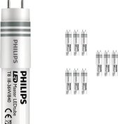 Voordeelpak 10x Philips LEDtube T8 Corepro (UN) High Output 18W 2000lm - 840 Koel Wit | 120cm - Vervangt 36W.