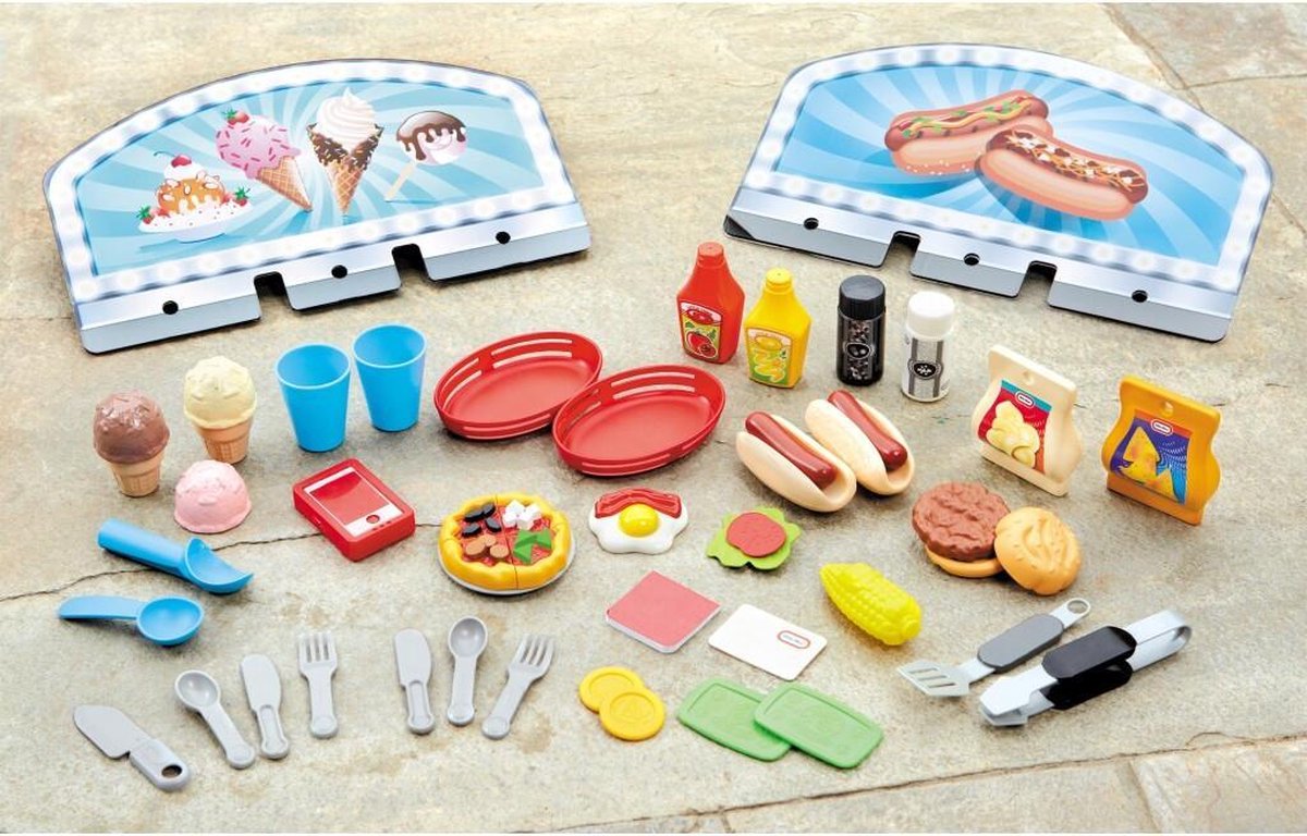 2 in 1 top little tikes food truck