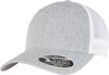 Flexfit - FLEXFIT 110 MESH CAP 2-TONE melange silver/white one size Flexfit pet - Grijs/Wit