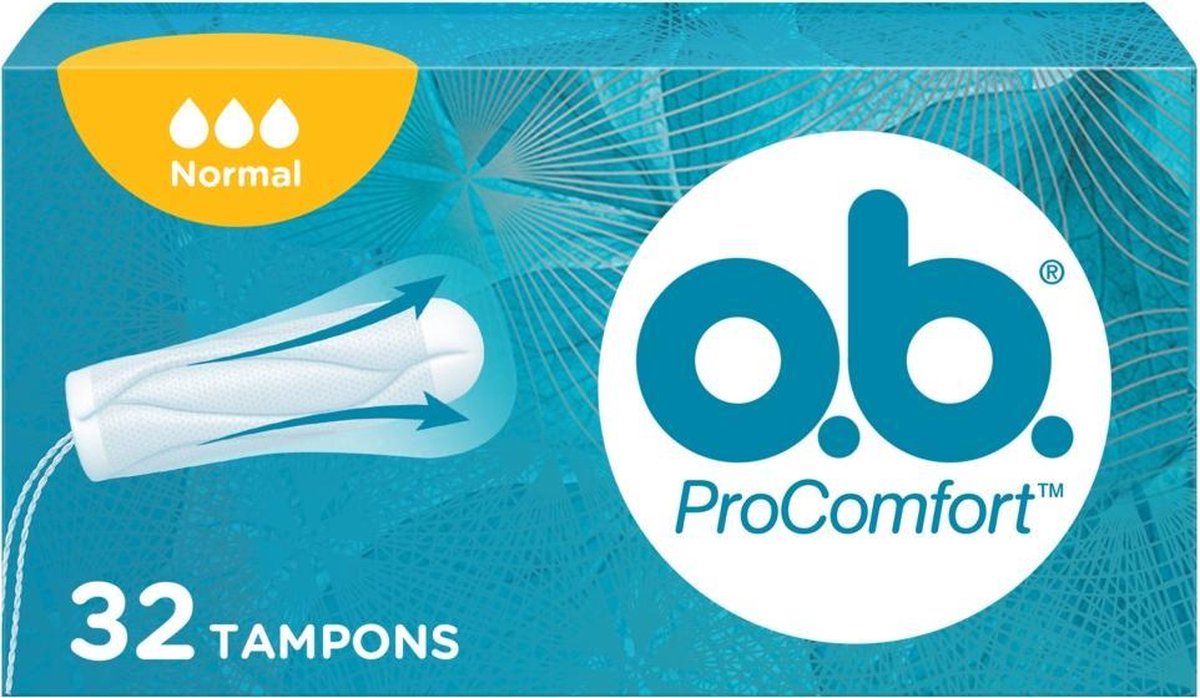 O.B. Tampons ProComfort Normal - 32 stuks | bol.com
