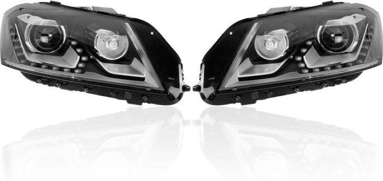 Bi-Xenon-Scheinwerfer-Set LED TFL für VW Passat B7 - mit elektr.  Dämpferregelung
