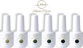 Gellak - Shinemore ® - Green - 6 kleuren gel nagellak