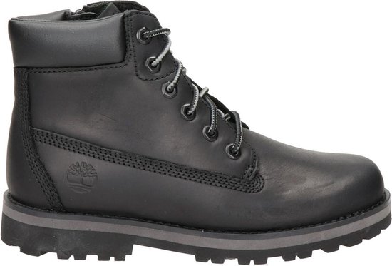 Timberland Courma Kid Traditional 6in Veterboots - Laarzen Met Veters - Jongens - Zwart - Maat 36