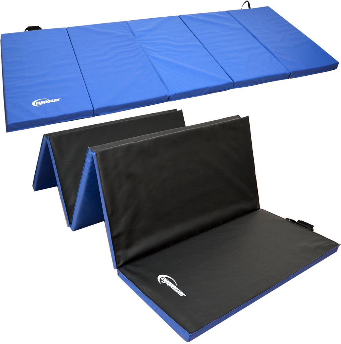 xxl gym mat 300x120x5 gym mat tapis de sport gym mat gym tapis soft blue |  bol.com