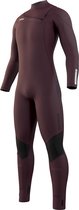 Mystic Heren Wetsuit Marshall Fullsuit 4/3mm Fzip - Merlot M