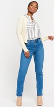 LOLALIZA Basic open cardigan - Beige - Maat XL