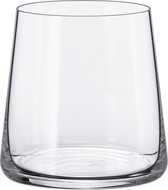 RONA - Water/frisdrank/cocktail glas 41cl "Mode" Kristal (6 stuks)