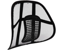 Ergonomische Rugsteun Auto 42x36cm - Lendensteun / Lendenkussen - Autostoel Bureaustoel Rug Kussen