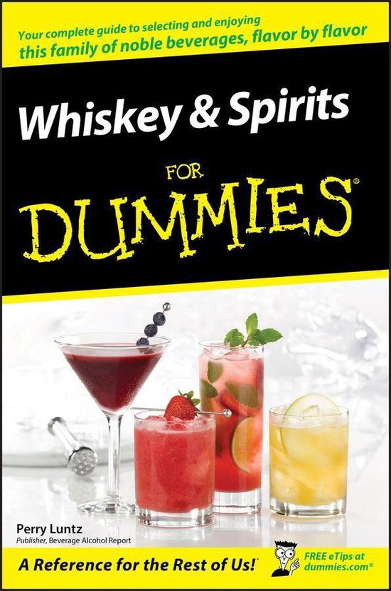 Whiskey and Spirits For Dummies - cover