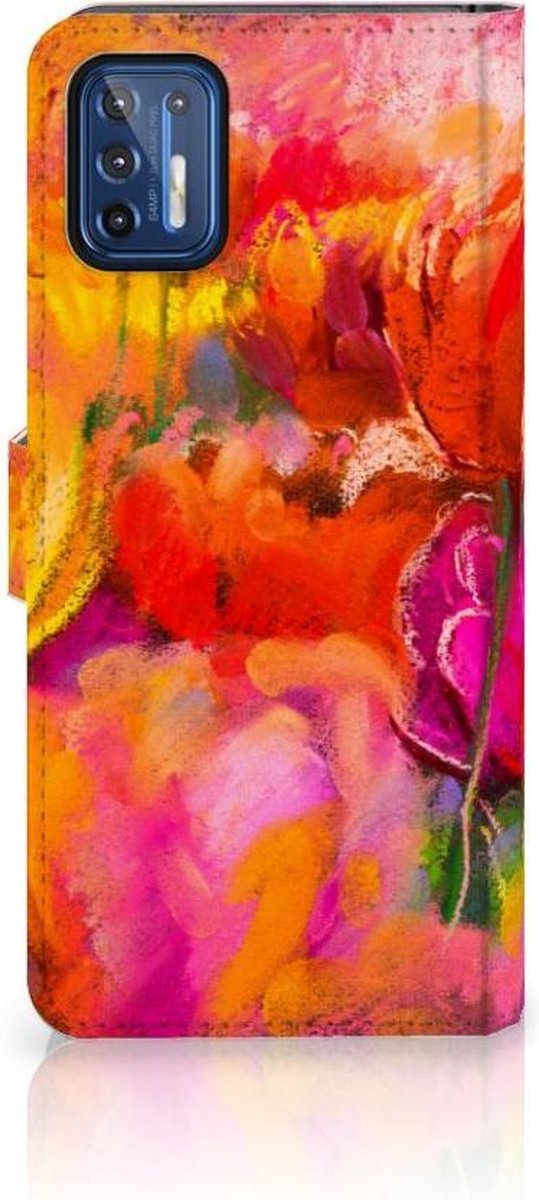 Hoesje Motorola Moto G9 Plus Tulips
