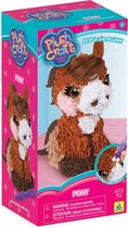 Plush Craft Knutselset Pony 25,5 Cm Textiel Bruin 673-delig