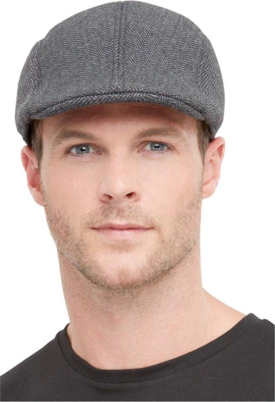 Gorra plana de cuadros grises Tirreno | ¡En stock! | Fawler