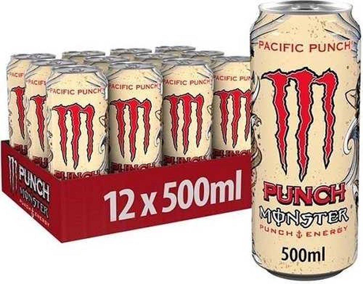 Monster Pacific Punch - 12 x 500ml