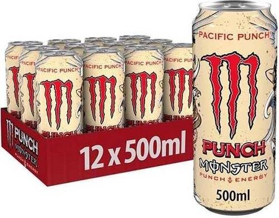 Monster Pacific Punch - 12 x 500ml - Monster Energy