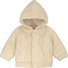 foto van Prénatal Newborn Jas - Unisex Kinderkleding - Teddy - Maat 62 - Bruin