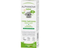 Alphanova Baby - Vochtinbrengende Crème voor Gezicht en Lichaam (75 ml)