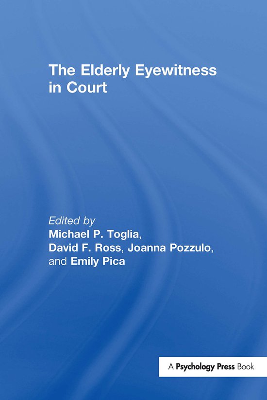Elderly Eyewitness In Court - cover